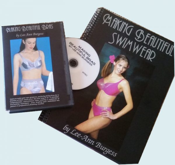 Swimwear book and bras DVD